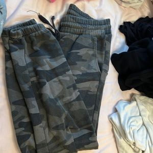 camo sweatpants